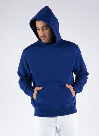 FELPA HOODIE PHARRELL WILLIAMS BASICS, NIGHTSKY, small