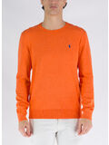 MAGLIONE GIROCOLLO, SPRING MELON HEATHER, thumb