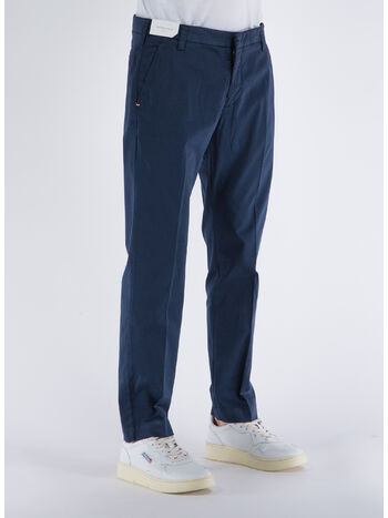 PANTALONE CON TASCHE AMERICANE, 4001 BLU NOTTE, small