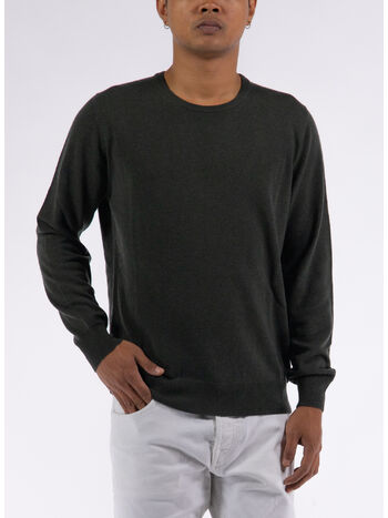 MAGLIONE GIROCOLLO RASATO, , small