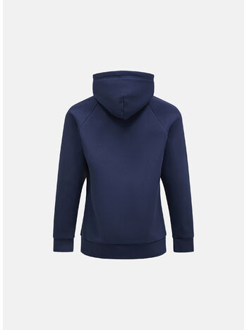 FELPA HOODIE ORIGINAL SMALL LOGO, BLUE SHADOW, small
