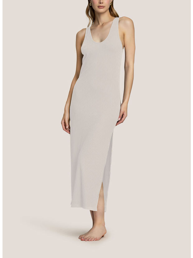 ABITO MIDI RIBS COLOUR, 003 OFF WHITE, large