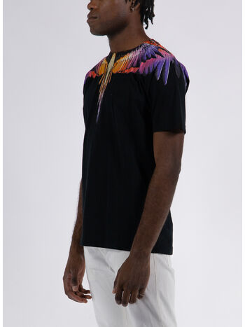 T-SHIRT ICON WINGS REGULAR, 1030 BLACK PINK, small