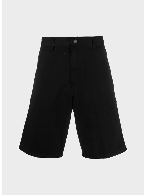 BERMUDA SINGLE KNEE, 89GD BLACK GARMNET DYED, medium