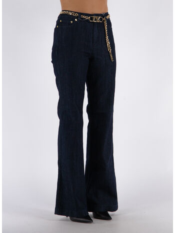JEANS FLARE CHAIN, 976 INDIGORINSE, small