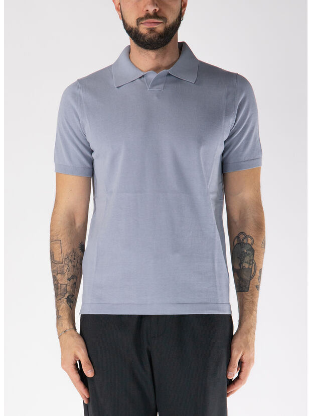 POLO SKIPPER SENZA BOTTONI, 214 POLVERE, large