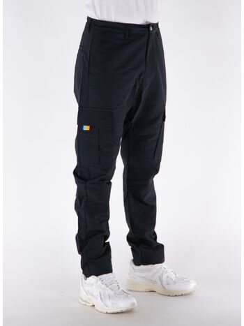 PANTALONE CROSS, 1001 BLACK WHITE, small