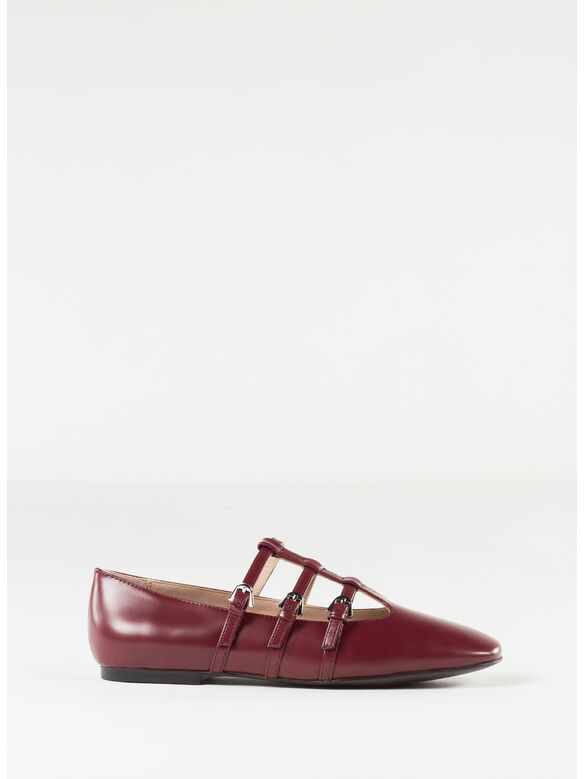 SCARPA BALLERINA CON FIBBIA, R52 RIBES, medium