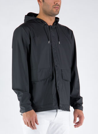 GIUBBOTTO SHORT HOODED, 01BLACK, small