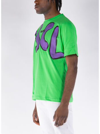 T-SHIRT BIG LOGO, VERDE LIME, small