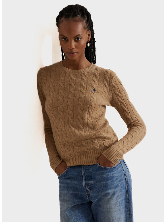 MAGLIONE JULIANNA, COLLECTION CAMEL  MELANGE, medium