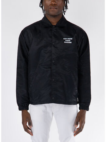 GIACCA LA VESTE SLOGAN, BL BLACK, small