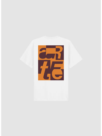 T-SHIRT BACK GRAPHIC, 100 WHITE, small
