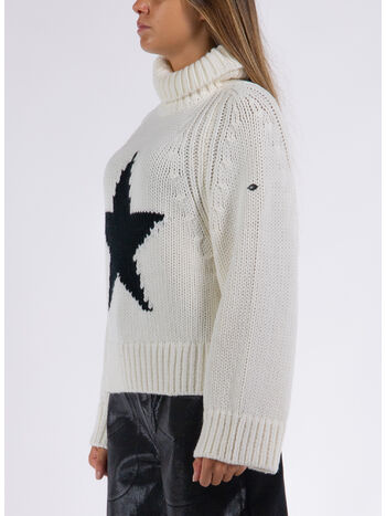 MAGLIONE BEAUTY, 8000 WHITE, small