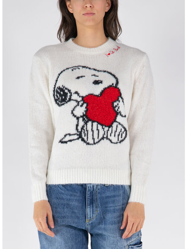 MAGLIONE NEW QUEEN SNOOPY, 00431E, large