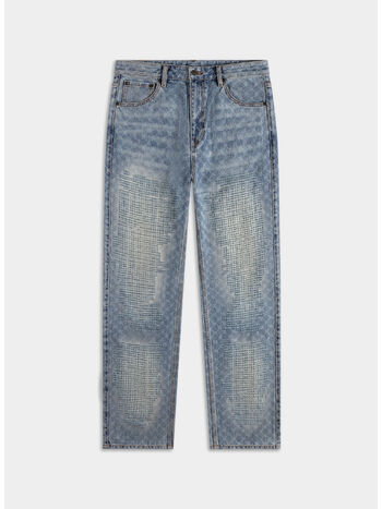 JEANS DESTROYED AMBA, BLUE, small