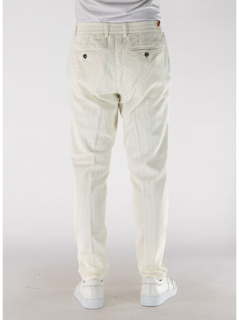 PANTALONE IN VELLUTO MITTE, 101 BURRO, small