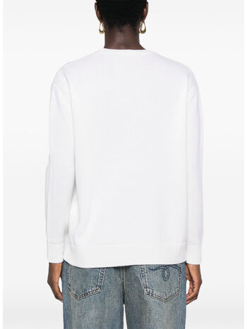 MAGLIONE GIROCOLLO PLATA, 044 WHITE, small