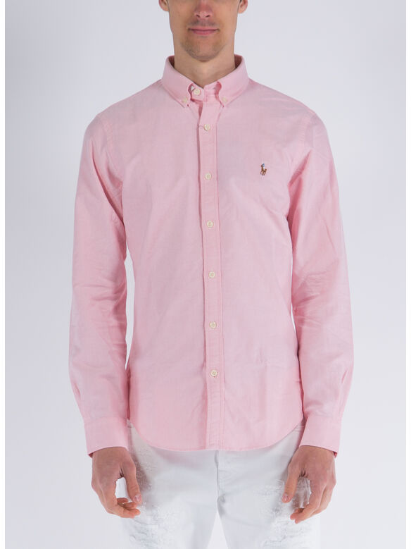 CAMICIA A MANICHE LUNGHE, BRS PINK, medium