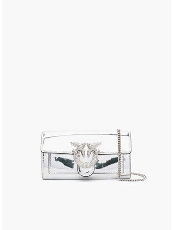 PORTAFOGLIO LOVE, ZZFN ARGENTO, small