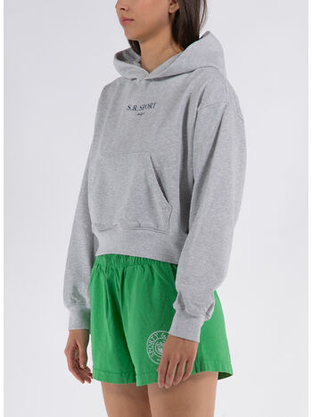 FELPA SR SPORT CROPPED, Heather Gray, small