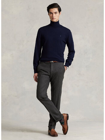 PULLOVER A COLLO ALTO, HUNTER NAVY, small