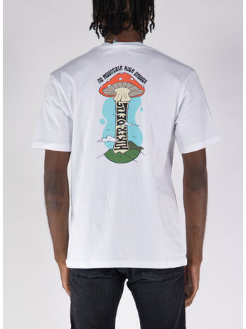 T-SHIRT MOUNTAIN HIGH, WHITE, small