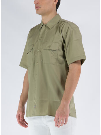 CAMICIA WORK SHIRT, KHK1 KHAKI, small