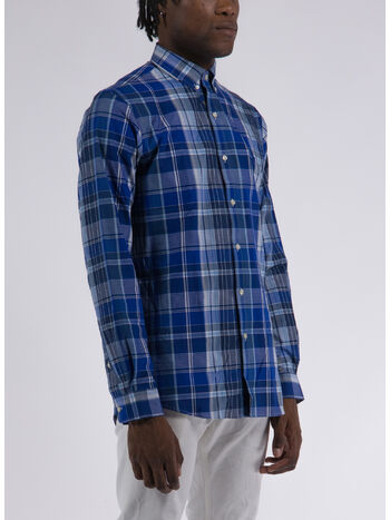 CAMICIA A QUADRI, 6144A BLUE MULTI, small