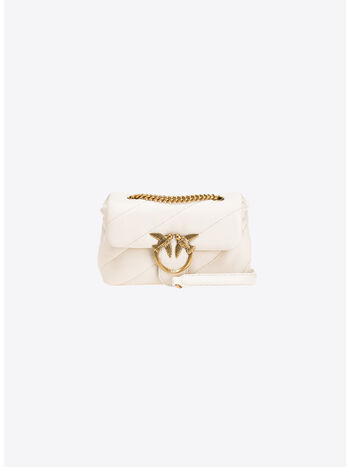 BORSA LOVE PUFF MINI, Z14Q BIANCO ORO, small