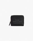 PORTAFOGLIO THE LEATHER MINI COMPACT, 001 BLACK, thumb