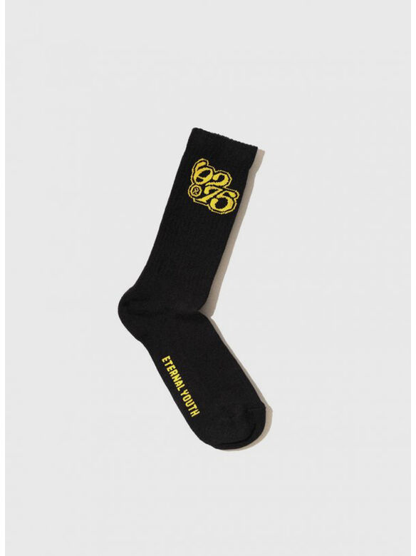 CALZA CON LOGO, V2 NERO, medium