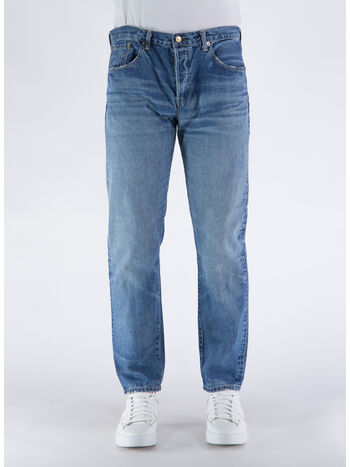JEANS REGULAR TAPERED MEDIUM DENIM, 01.O8 MID DARK USED, small