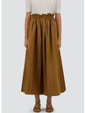 GONNA LUNGA CON VITA ELASTICIZZATA, 2157 CAMMELLO, thumb