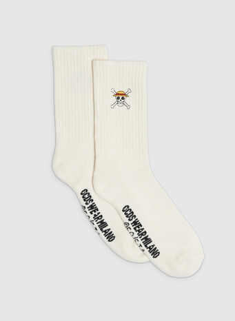 CALZINI ONE PIECE PAPPAGU, 01WHITE, small