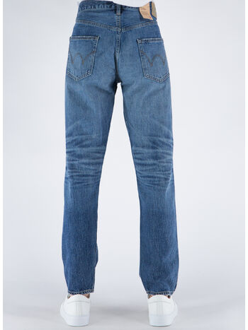 JEANS REGULAR TAPERED DENIM, 01.E3 MID DARK WASH, small