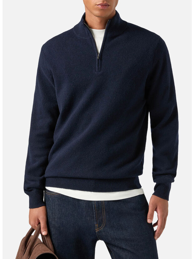 MAGLIONE JERMYN, 00044M 62 NIGHT BLUE, large