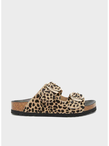 SANDALO SABOT NOELLE, LEOPARD, small