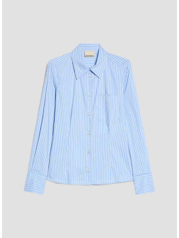 CAMICIA MARGARET, 003 FONDO AZZURRO, small