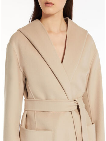 CAPPOTTO CORTO HOODIE PRISCILLA, 064 NATURAL, small