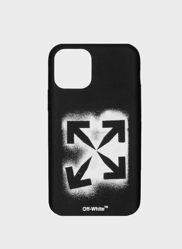 STENCIL IPHONE 11 PRO CASE, BLACK/WHITE, large