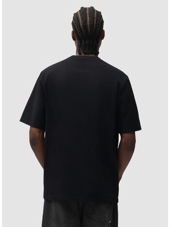 T-SHIRT HEART, 1 BLACK, small