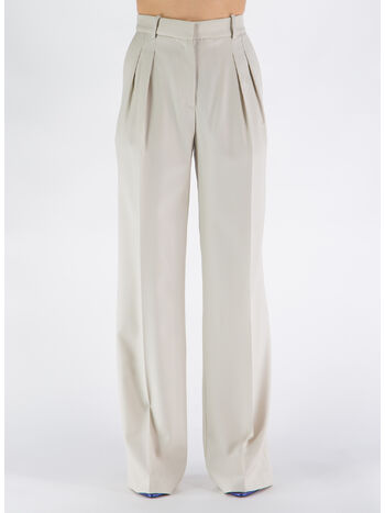 PANTALONE WIDE LEG, BEIGE BEIGE, small