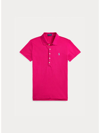POLO A MANICHE CORTE, PINK SKY, small