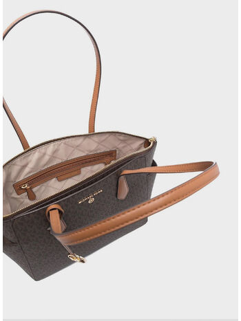 BORSA TOTE MARILYN MEDIA IN PELLE SAFFIANO, , small
