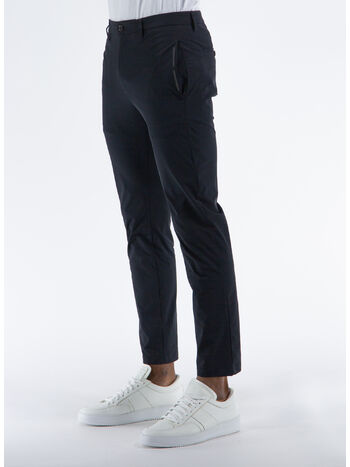 PANTALONE VENEZIA CHINO TRAVEL, 999 NERO, small