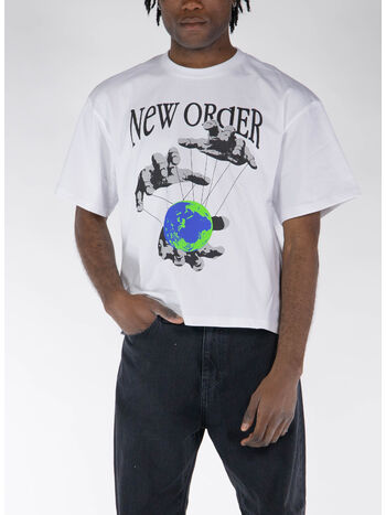 T-SHIRT NEW ORDER, 001 WHITE, small