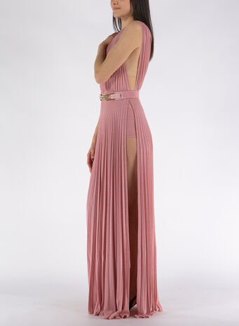 ABITO MONOSPALLA IN LUREX CON CATENA, AH7CANDY, small