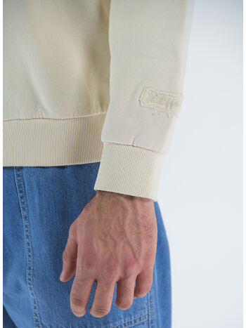 FELPA CREWNECK SWEATSHIRT, CC13 BERNARD_COIN_ECRU, small