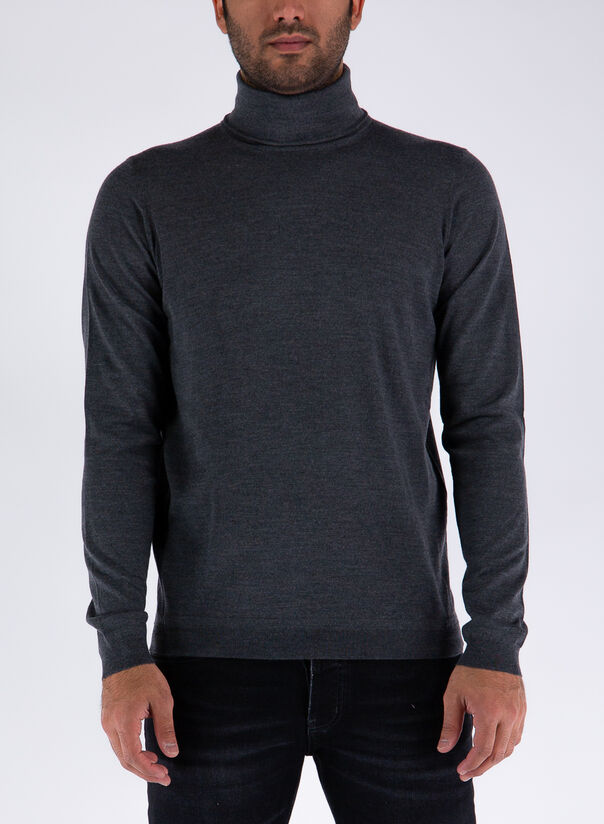 MAGLIONE DOLCEVITA, GRIGIO MELANGE, large